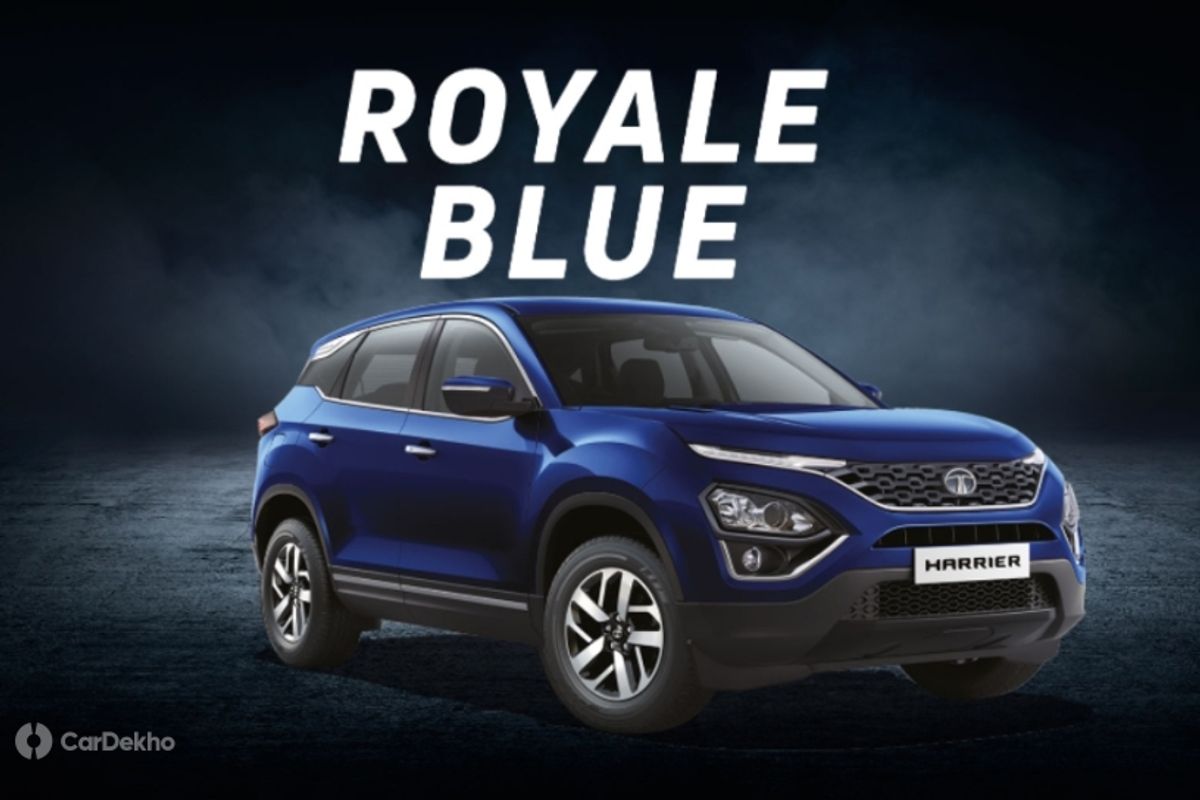 Tata Harrier Royale Blue 