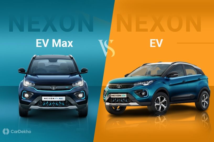 Tata Nexon EV Max vs Tata Nexon EV