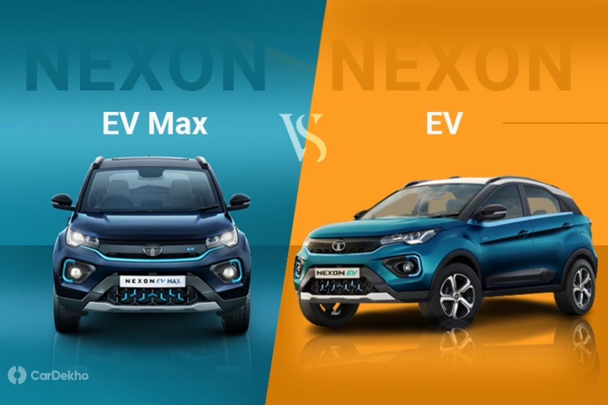 Tata Nexon EV Max vs Tata Nexon EV Tata Nexon EV Max vs Tata Nexon EV