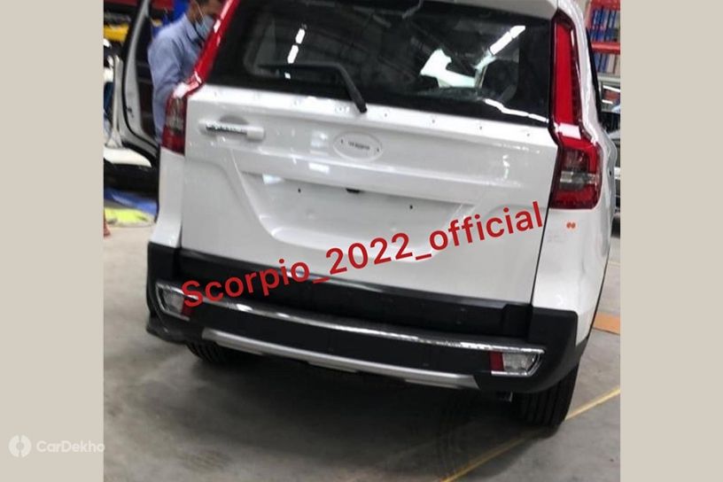 New Mahindra Scorpio rear