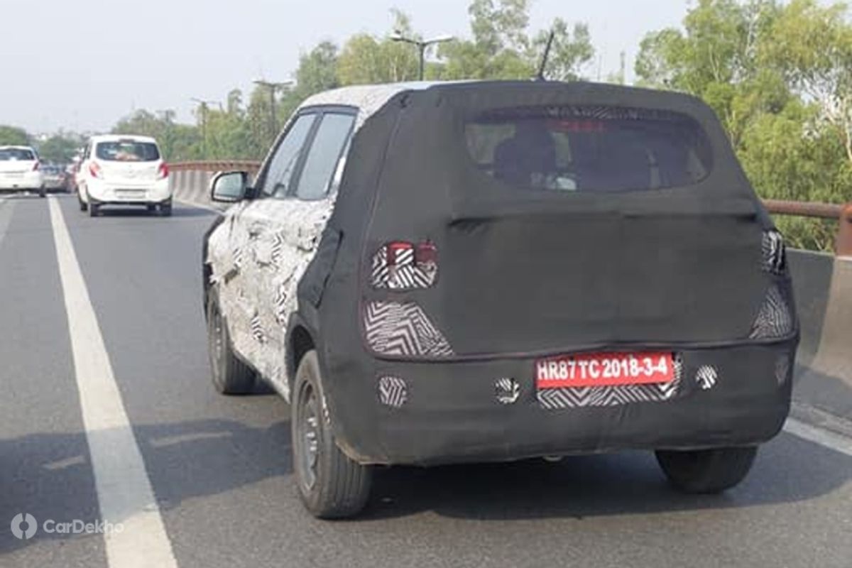 Hyundai Venue facelift spied