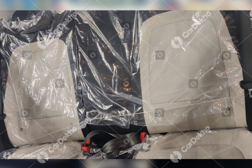 2022 Hyundai Venue black and cream upholstery