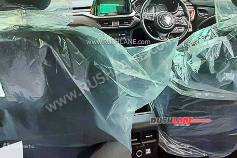 2022 Maruti Vitara Brezza Topend Variant Spied With Sunroof And Head