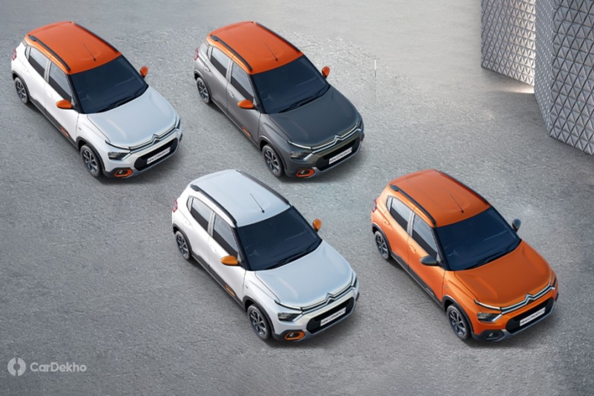 Citroen C3 colours