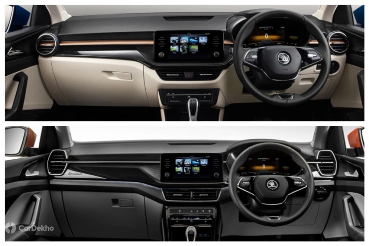 Skoda Slavia and Kushaq cabin Skoda Slavia and Kushaq cabin