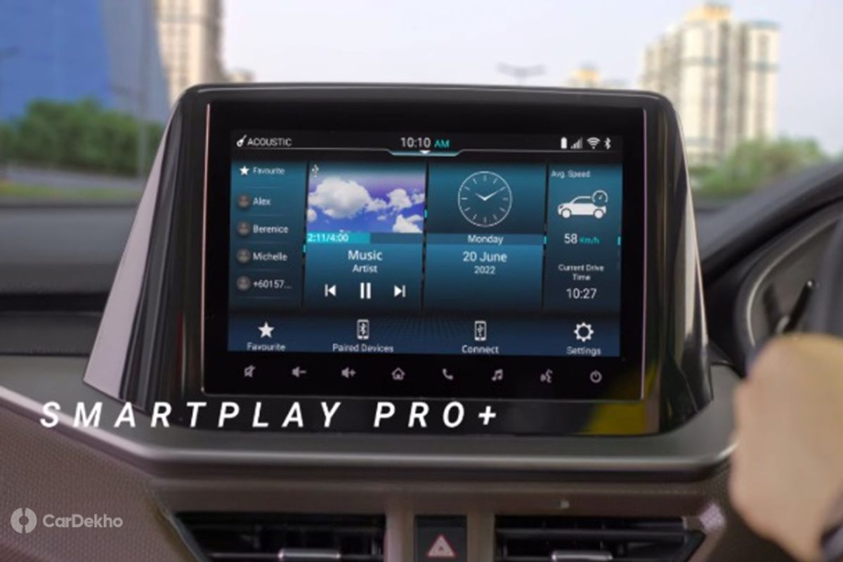2022 Maruti Brezza touchscreen