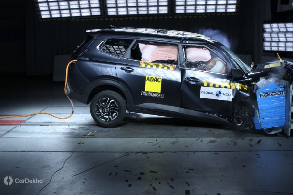 Kia Carens crash-tested Kia Carens crash-tested