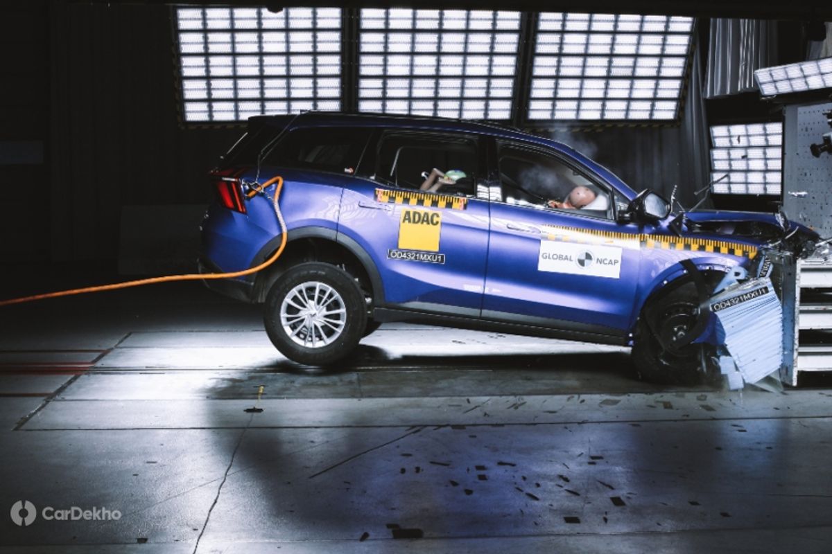 Mahindra XUV700 at Global NCAP Mahindra XUV700 at Global NCAP