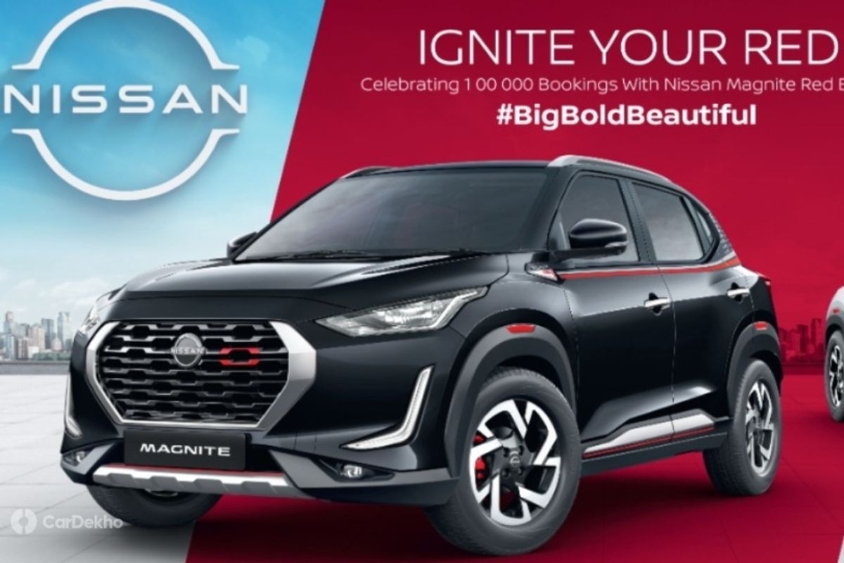 nissan magnite red edition