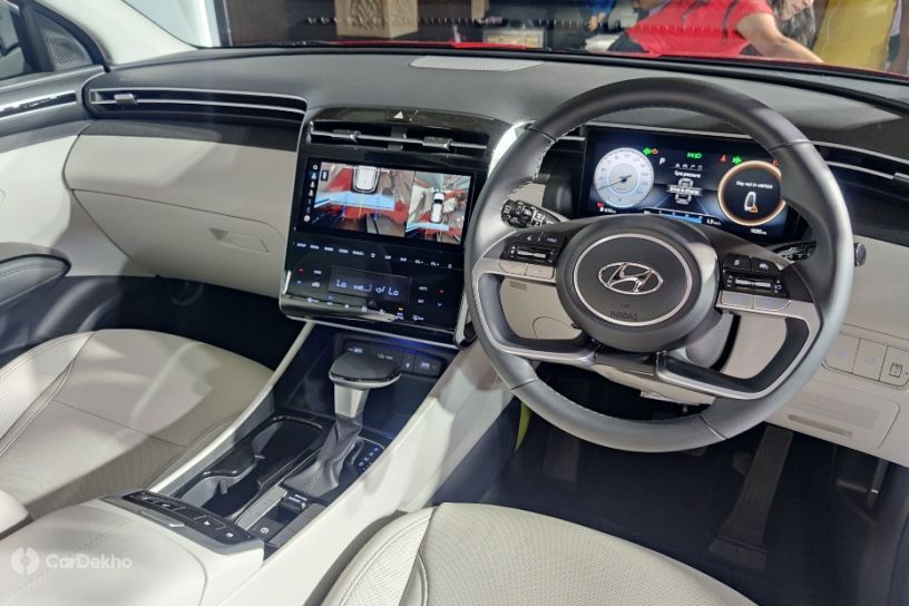 2022 Hyundai Tucson cabin