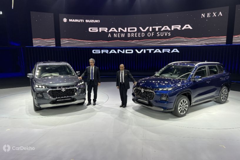 New Grand Vitara Unveiled As First Maruti Car With Strong-hybrid Powertrain