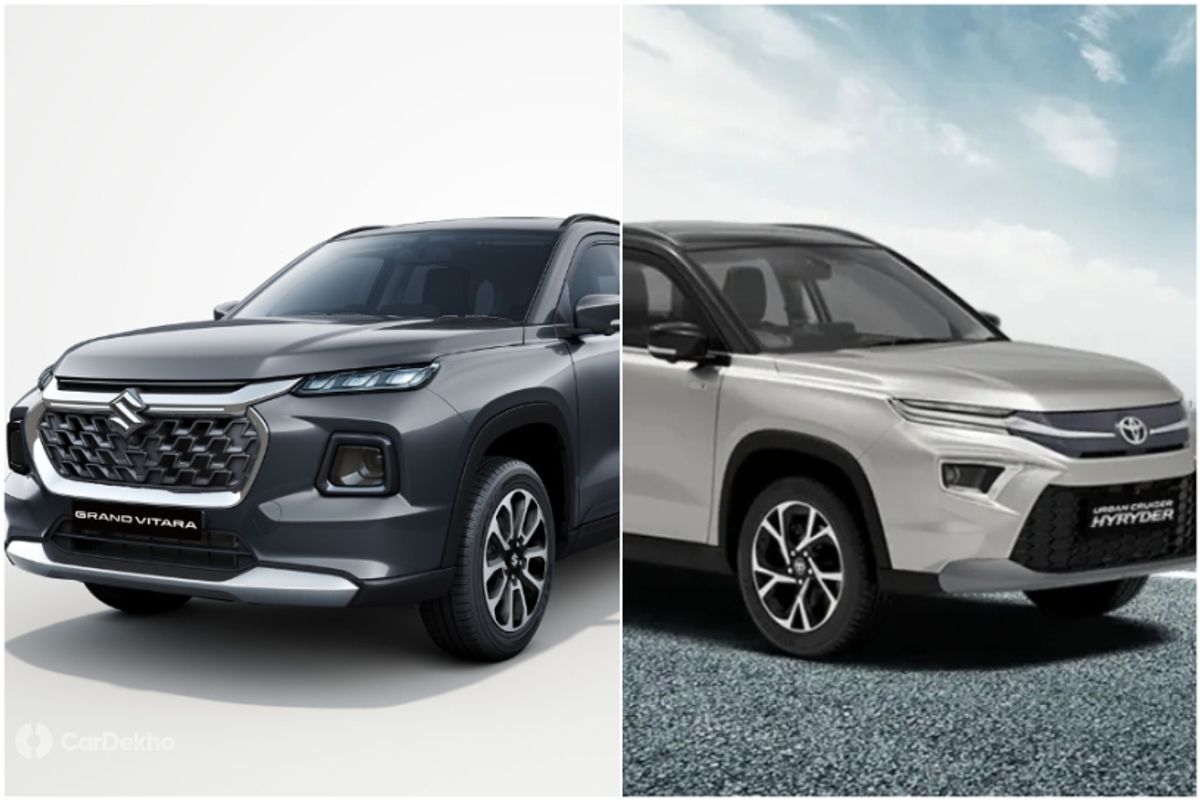 maruti grand vitara vs toyota hyryder