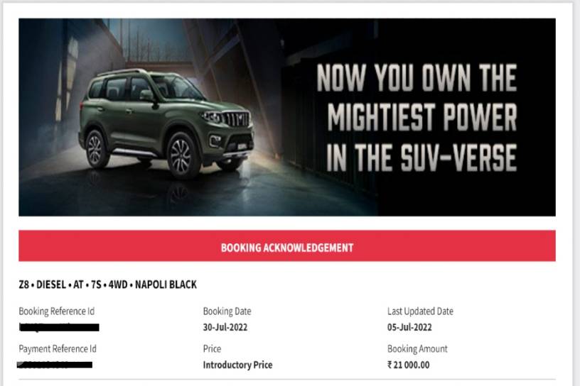 Mahindra Scorpio N Bookings Glitch Issue Resolved | CarDekho.com