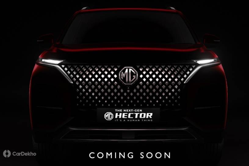 2022 MG Hector teased