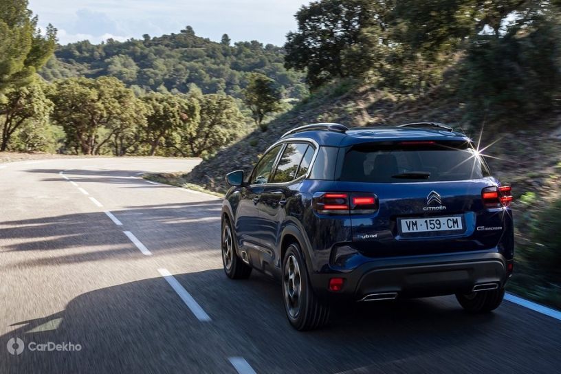 2022 Citroen C5 Aircross rear