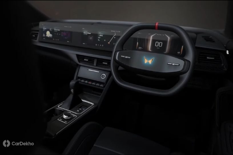 XUV e9 interior