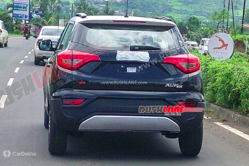 XUV300 Sportz Spied XUV300 Sportz Spied