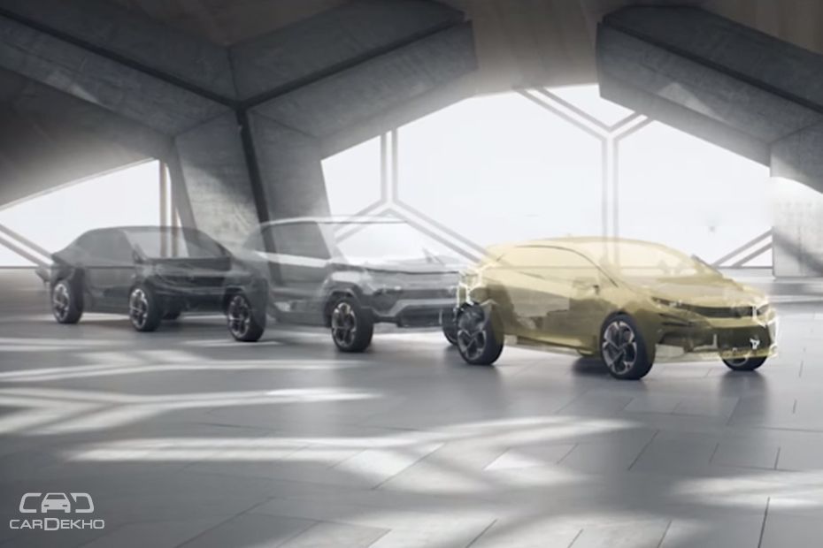 The 45X standing at the front with two other concepts behind