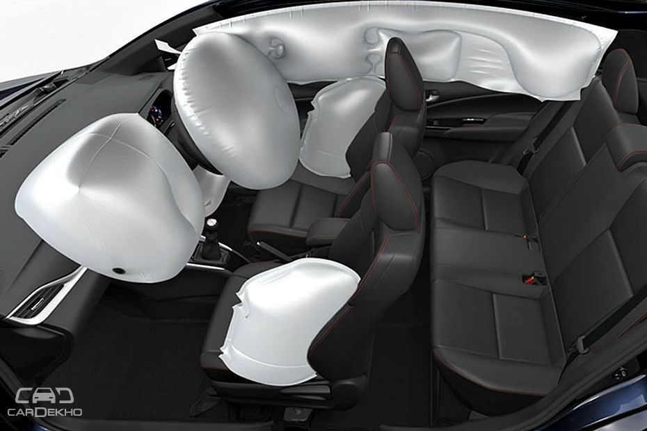 Toyota Yaris 7 Airbags