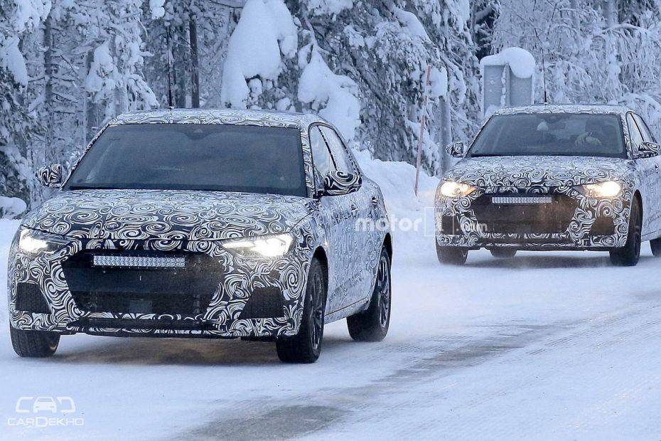 New Audi A1 under test