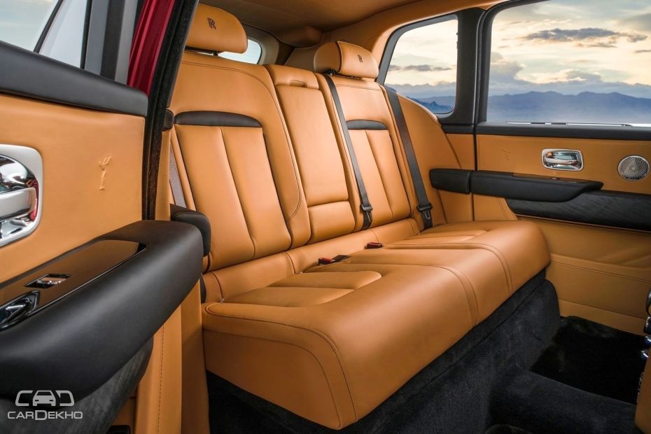 Rolls-Royce Cullinan Bench Rear Seat