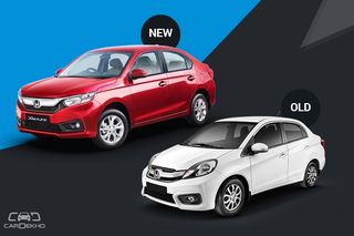 Honda Amaze Old vs New: Major Differences Honda Amaze Old vs New: Major Differences
