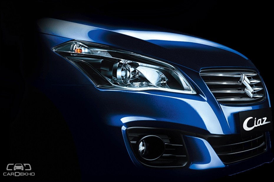 2018 Maruti Suzuki Ciaz Teased Ahead Of Launch
