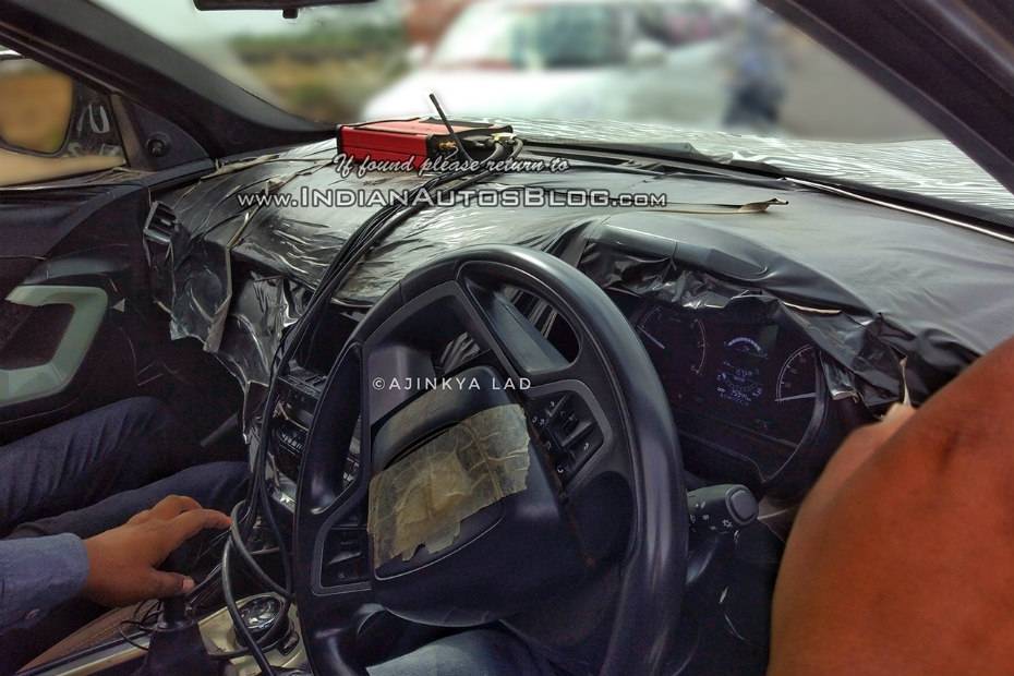 Tata Harrier Interior Spied: Images Inside