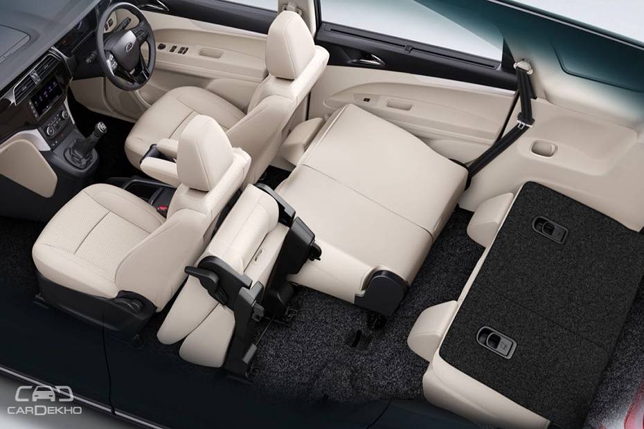 Mahindra Marazzo Interior Pics Reveal Seating Layout