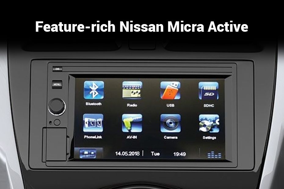 Nissan Micra Active Touchscreen Unit