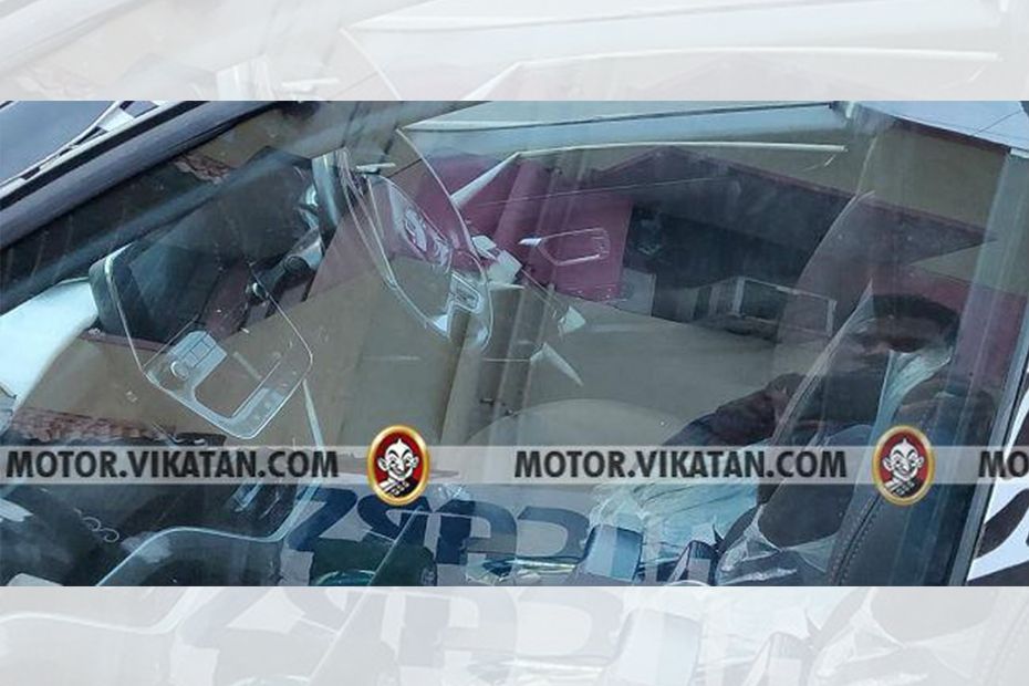 Tata Harrier Interior Spied: Gets Floating Touchscreen As Seen In H5X Concept