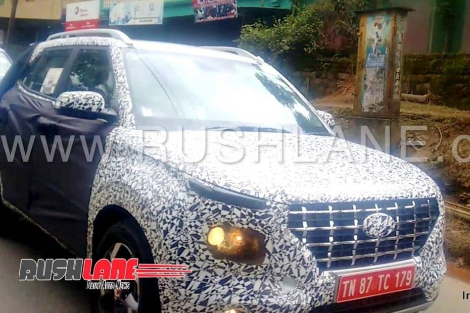 Hyundai Carlino-Based SUV Spied Testing In India; Will Rival Vitara Brezza, Nexon, EcoSport