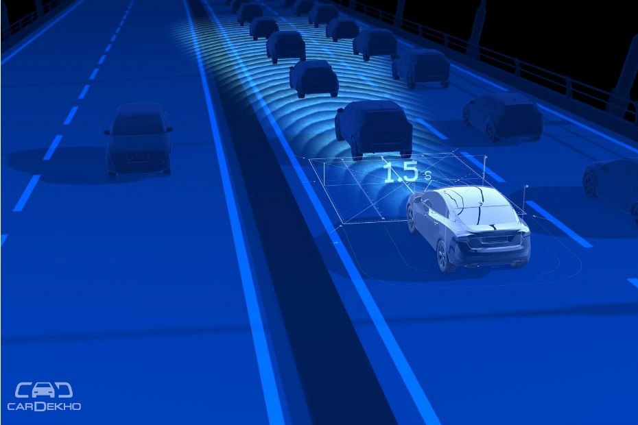 Volvo autonomous braking system 