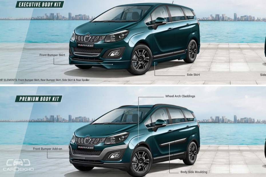 Mahindra Marazzo Accessories: Front Parking Sensors, Heads-up Display & More