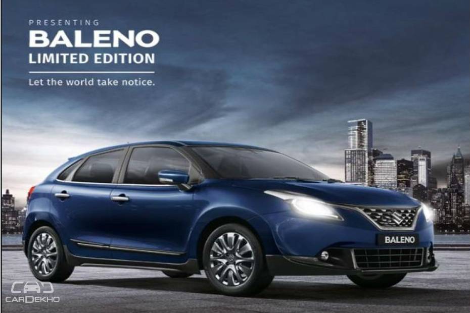 Maruti Suzuki Rolls Out Limited Edition Baleno