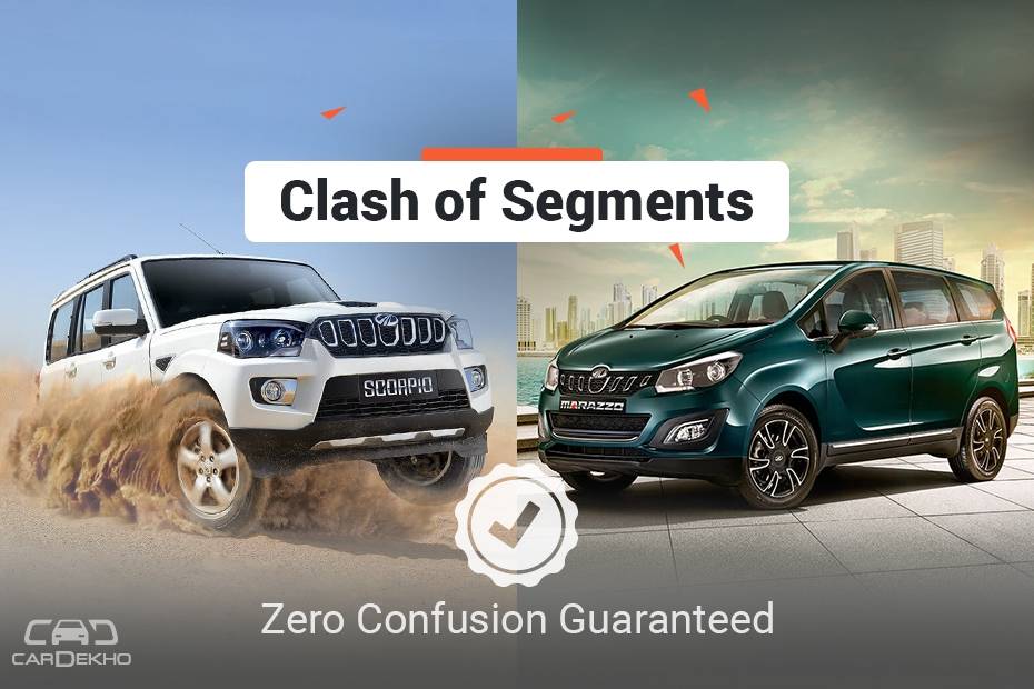 Clash Of Segments: Mahindra Marazzo vs Mahindra Scorpio - Which Car To Buy?