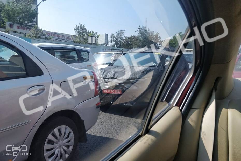 Renault Kwid-based MPV Spied; Looks Production Ready