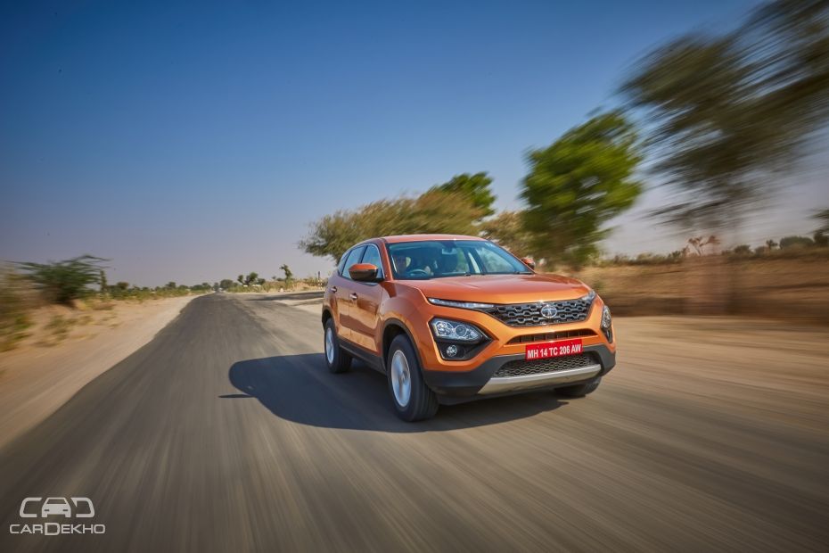 Tata Harrier SUV: In Pictures