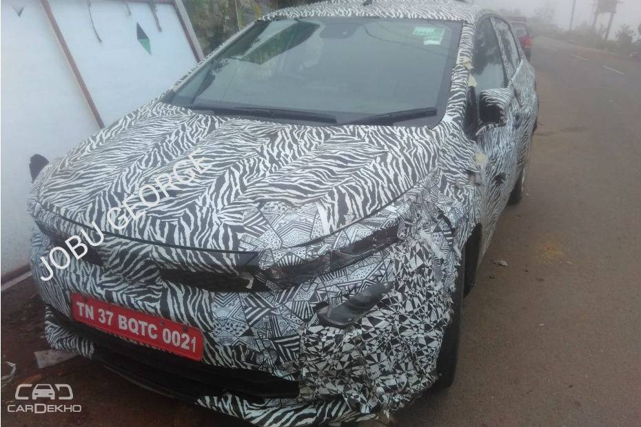 Tata 45X Hatchback Spied Testing Again