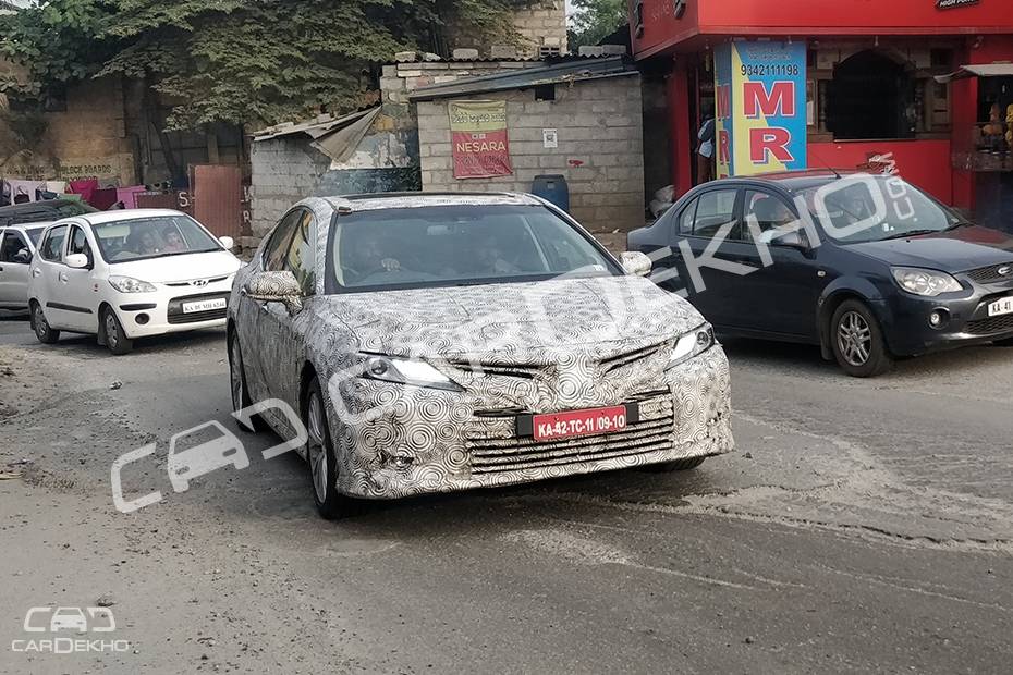 2019 Camry Spied