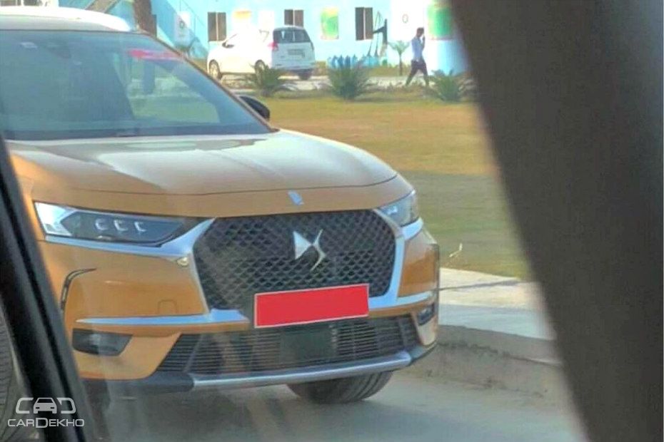 Groupe PSA’s BMW X1, Audi Q3 Rival DS 7 Crossback Spotted In India Groupe PSA’s BMW X1, Audi Q3 Rival DS 7 Crossback Spotted In India