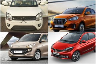 New Maruti Suzuki Wagon R 2019 vs Santro vs Tiago vs GO vs Celerio: Spec Comparison New Maruti Suzuki Wagon R 2019 vs Santro vs Tiago vs GO vs Celerio: Spec Comparison