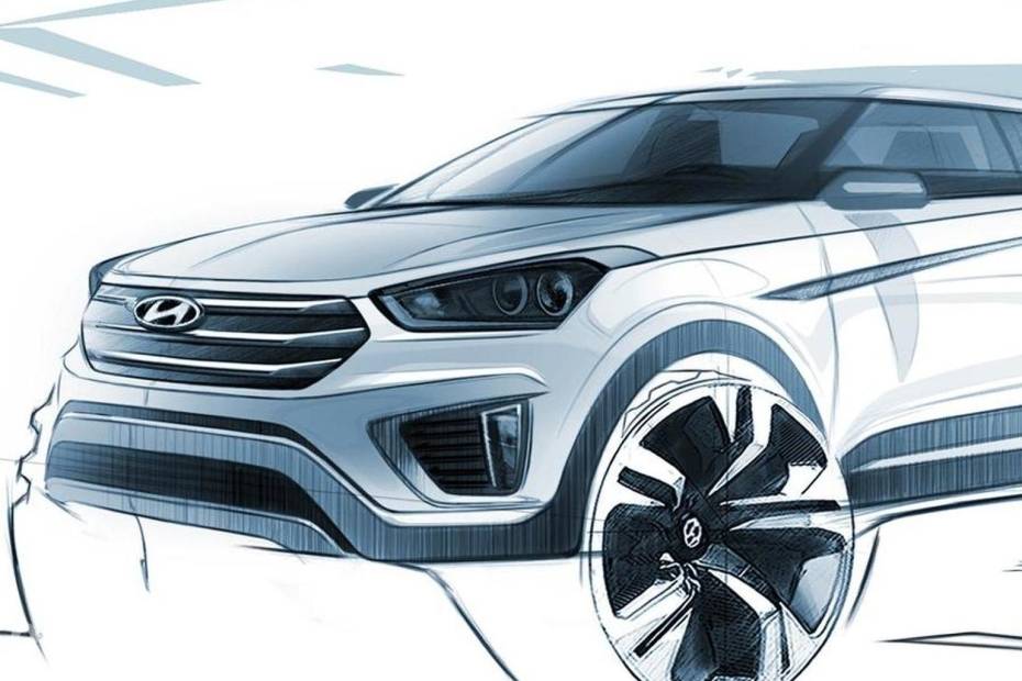 Sketch of first-gen Creta