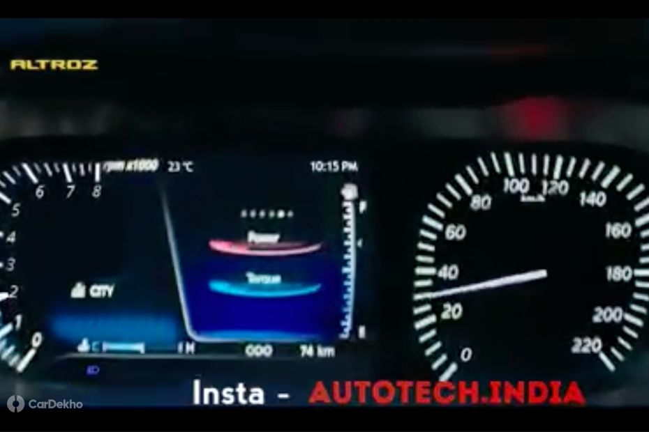 Tata Altroz Teaser Leaked; Reveals Cabin | CarDekho.com