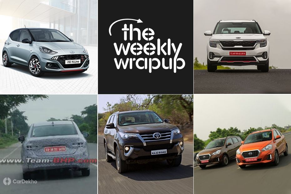 Top 5 Car News Of The Week Kia Seltos Hyundai I10 N Line More