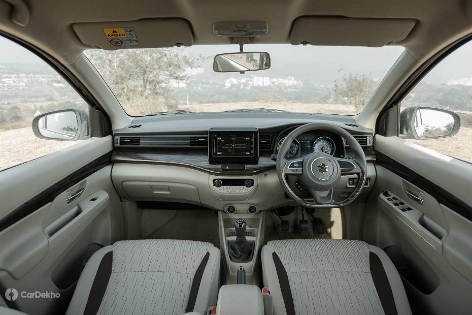 Maruti Suzuki Ertiga cabin