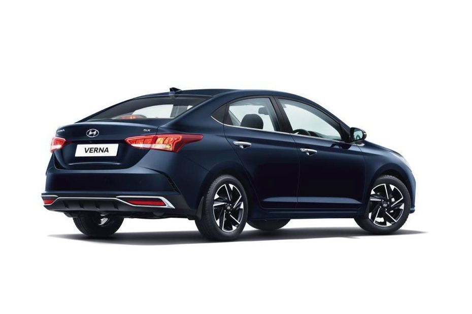 Hyundai Verna facelift rear