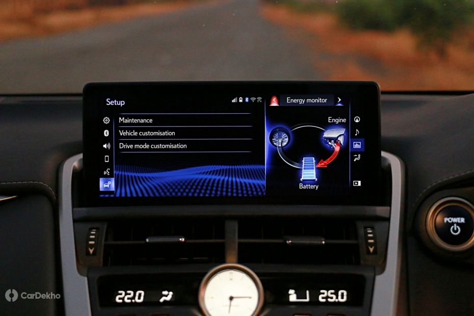 Lexus NX infotainment system