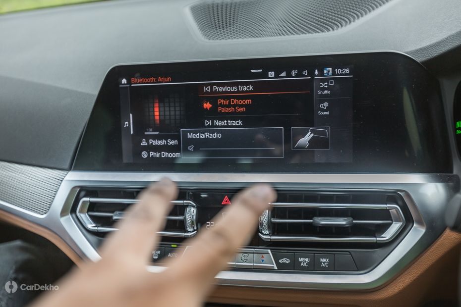BMW 3 Series gesture control