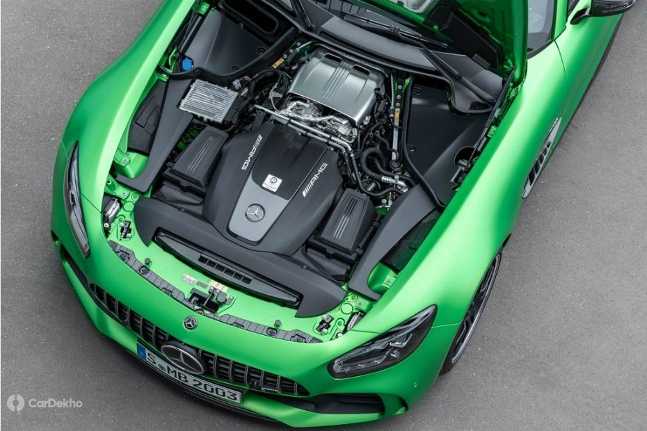 Mercedes-Benz AMG GT R 4.0-litre twin-turbo petrol engine